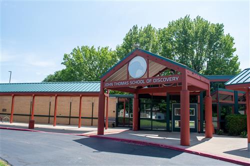 Photo of front entrance of JTSD